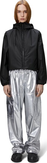 Rains Lohja Short Insulated Jacket W3T1 Black S Rains Lohja Short Insulated Jacket W3T1 Black S