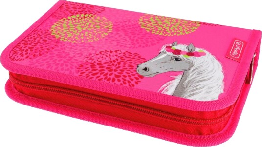 Herlitz Pennal Med 31 Deler 20,5x14x3,8cm Bloomy Horse