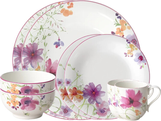 Villeroy & Boch Mariefleur Basic startsett 8 deler Villeroy & Boch Mariefleur Basic startsett 8 deler