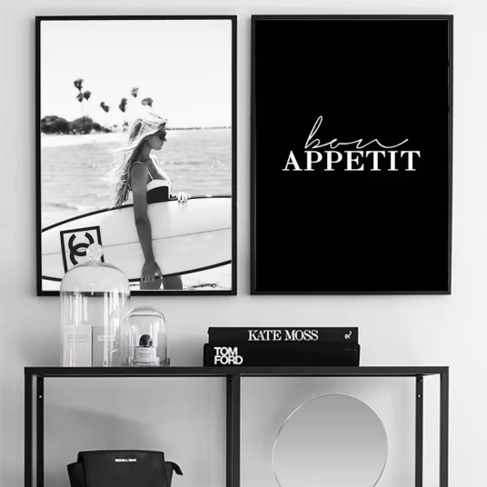 Plakat – bon APPETIT / Sett med 2