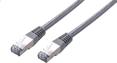 C-Tech Patchkabel Cat5e Ftp Grå 1 M