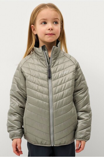 Áhkká Lettvektsjakke Liner Jacket Kids Grønn