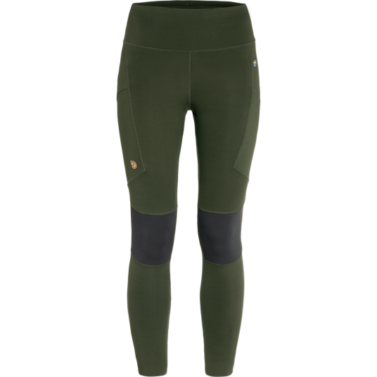 Fjellreven Abisko Trekking Tights Pro Dame Deep Forest Iron Grey L