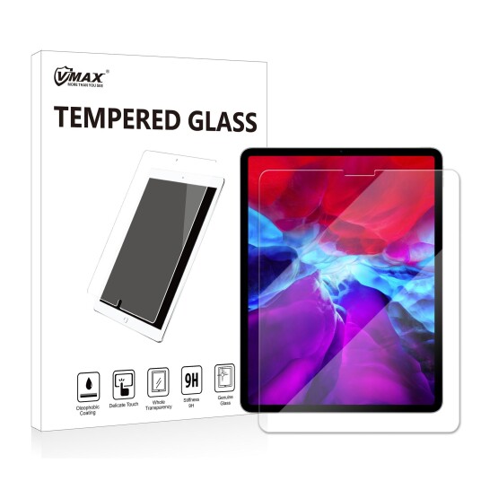VMAX pansret glass Apple iPad 12.9" Herdet glass passer til IPad Pro 12.9 2021=2020=2018