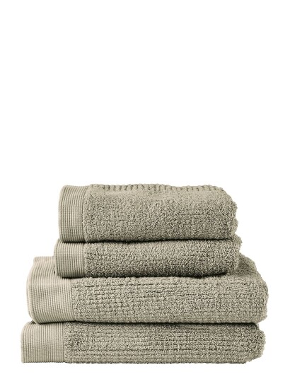 Zone Denmark Sampak Håndklæde Classic 4 Stk. Green 36X24X18