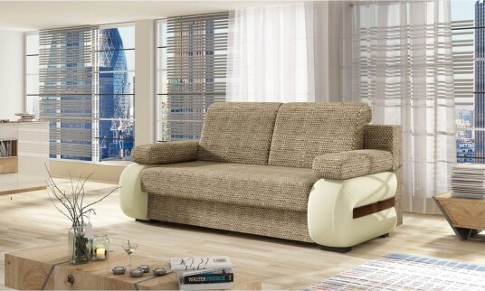 Sofa Eltap Laura 202x79x84 cm Berlin 03 Soft 33 Beige