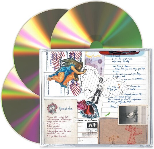 Christine And The Queens Paranoia, Angels, True Love CD Christine And The Queens Paranoia, Angels, True Love CD