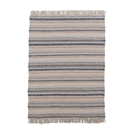 Venture Home Design Gudha ullmix teppe, 200x300, Beige/blue 1625570-04-0 1576107-01-45