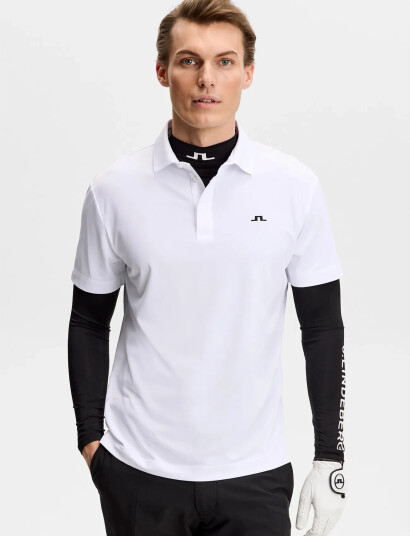 J. Lindeberg Bridge Polo White L J. Lindeberg Bridge Polo White L