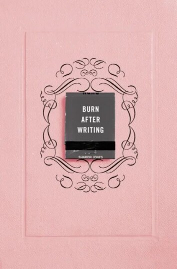 Burn After Writing (Pink) Av Sharon Jones Burn After Writing (Pink) Av Sharon Jones
