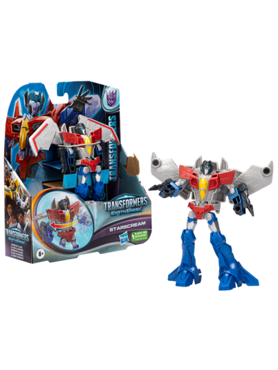 Transformers EarthSpark Warrior Class Starscream 12.5 cm