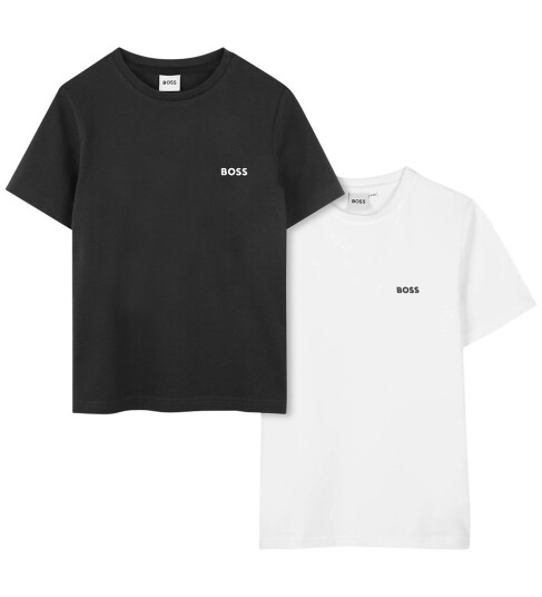 BOSS Set 2 T Shirts White 114 BOSS Set 2 T Shirts White 114