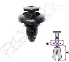 Clip ROMIX C60670