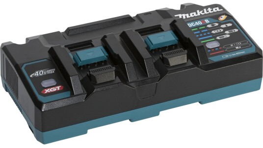 Makita DC40RB Batterilader med 2 Porter - 40V