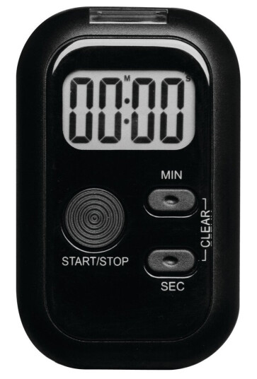 CINNAMON KITCHEN TIMER WITH FLASH LED LI