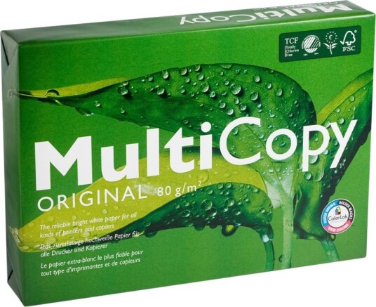 Printerpapir Multicopy Original A3 160G Hvid 250 Ark Printerpapir Multicopy Original A3 160G Hvid 250 Ark