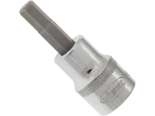Vigor V2282n Slaghylsa 3/8" Metrisk/Imperisk 10 Mm Sølv