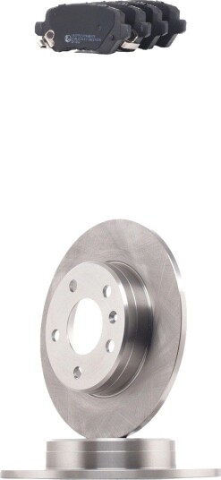 Bremseskiver og -klosser RIDEX 3405B2475