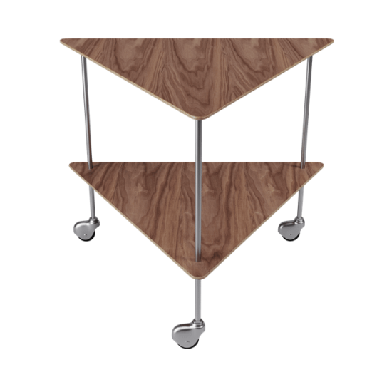 Fritz Hansen AJ Trolley Sidebord Valnøtt Fritz Hansen AJ Trolley Sidebord Valnøtt