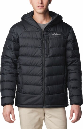 Columbia Montrail Columbia Men's Autumn Park II Down Hooded Jacket Black XL