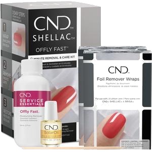 Cnd Offly Fast Shellac Remover Kit 1 stk.