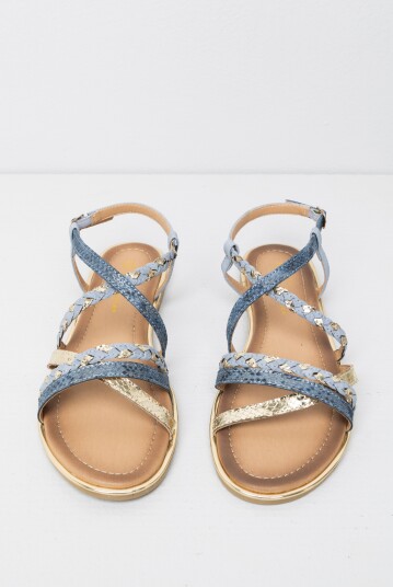 Sandal Frances lux Blå 36