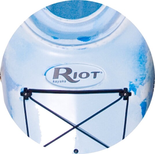 Riot Brittany 16.5 Hvit/blå Riot Brittany 16.5 Hvit/blå