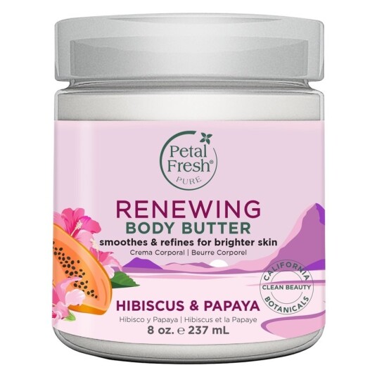 Petal Fresh Pure Hibiscus & Papaya Renewing Body Butter 237ml Petal Fresh Pure Hibiscus & Papaya Renewing Body Butter 237ml