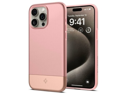Spigen Acs06610, Etui, Apple, Iphone 15 Pro Max, 17 Cm (6.7"), Rosegull