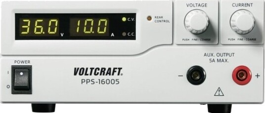 Voltcraft PPS 16005 Laboratorie Strømforsyning 1–36V 0–10A 360W Voltcraft PPS 16005 Laboratorie Strømforsyning 1–36V 0–10A 360W