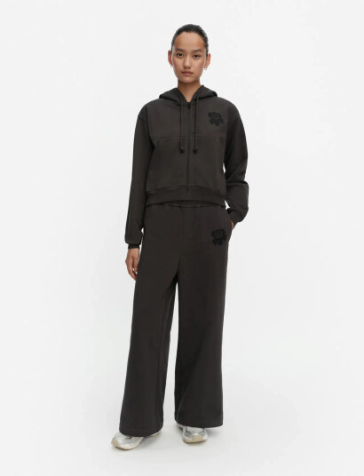 Marimekko Joggi Unikko Placement Black L Marimekko Joggi Unikko Placement Black L