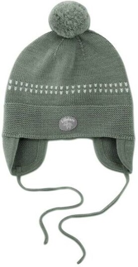 Lillelam Classic Lue i merinoull Sea Spray 52/54 3 år
