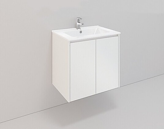 Noro Lifestyle 600 møbelpakke 600 mm m/lav servant Hvit Matt
