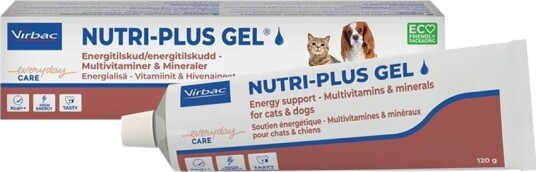 Virbac Nutri-Plus Gel Konsentrert Energitilskudd for Hund & Katt 120 g Virbac Nutri-Plus Gel Konsentrert Energitilskudd for Hund & Katt 120 g