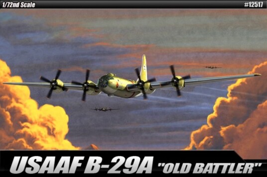 Academy 1/72 USAAF B-29A Old Battler Academy 1/72 USAAF B-29A Old Battler