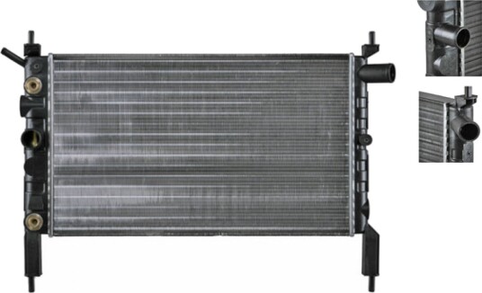 Radiator MAHLE ORIGINAL CR 1492 000S