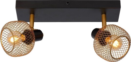 Maren Dobbel Taklampe/vegglampe  Lengde 31 Cm