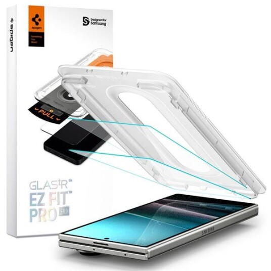 Spigen Glass tR EZ Fit Pro HD 2-Pack skjermbeskytter for Samsung Galaxy Z Fold7 Spigen Glass tR EZ Fit Pro HD 2-Pack skjermbeskytter for Samsung Galaxy Z Fold7