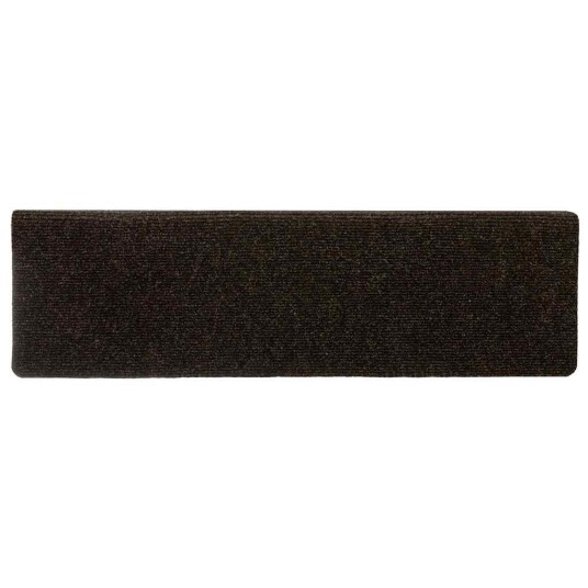  Selvklebende trappematter 30 stk mørkebrun 65x21x4 cm 8721288458162