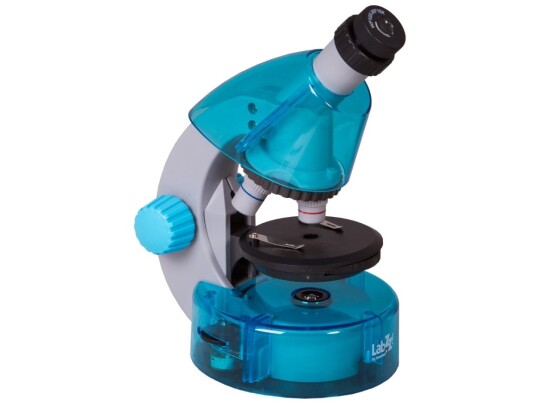 Mikroskop For Barn Levenhuk Labzz M101 Azure 40X-640X Med Eksperimentsett Mikroskop For Barn Levenhuk Labzz M101 Azure 40X-640X Med Eksperimentsett