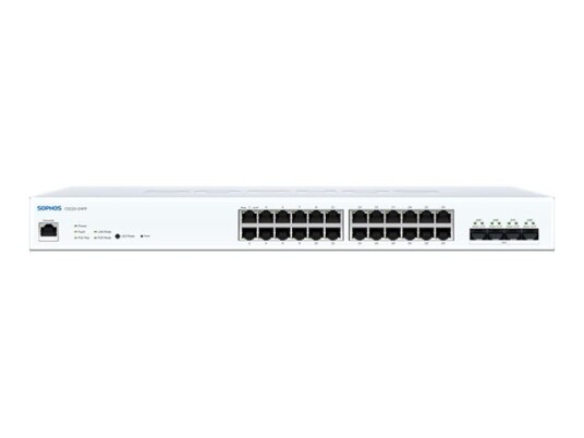Sophos Cs110-24Fp - Switch - Administrator - 24 X 10/100/1000 (Poe+) + 4 X 1 Gigabit / 10 Gigabit Sfp+ - Monterbar På Stativ - Poe+ (410 W) Sophos Cs110-24Fp - Switch - Administrator - 24 X 10/100/1000 (Poe+) + 4 X 1 Gigabit / 10 Gigabit Sfp+ - Monterbar På Stativ - Poe+ (410 W)