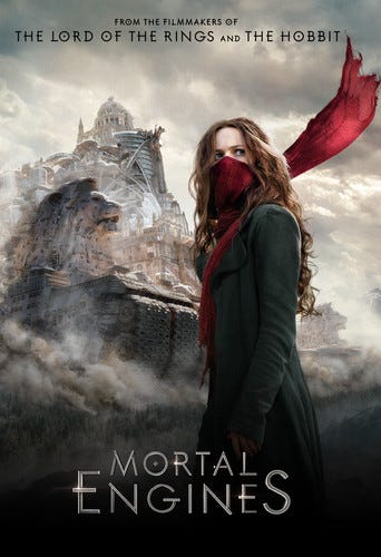 Mortal Engines DVD Mortal Engines DVD