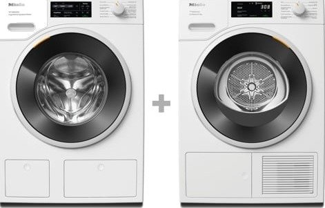 Miele Wsj883wcs + Tsh783wp Kombinert Vask/tørk
