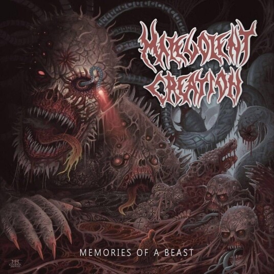 Malevolent Creation Memories of a beast CD Malevolent Creation Memories of a beast CD