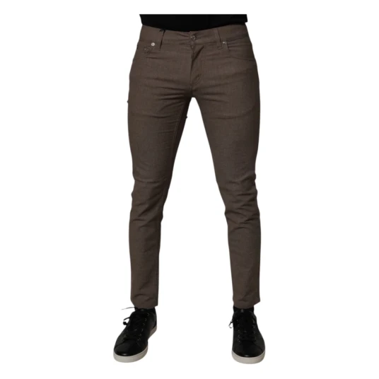 Dolce & Gabbana Herre Bukser Brun S