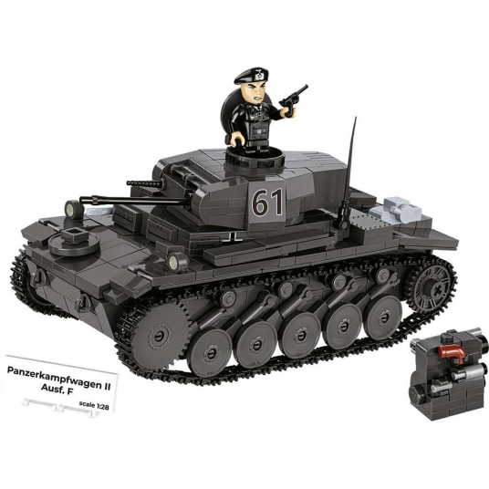 Cobi Historiske Panzerkampfwagen II Ausf F 2597
