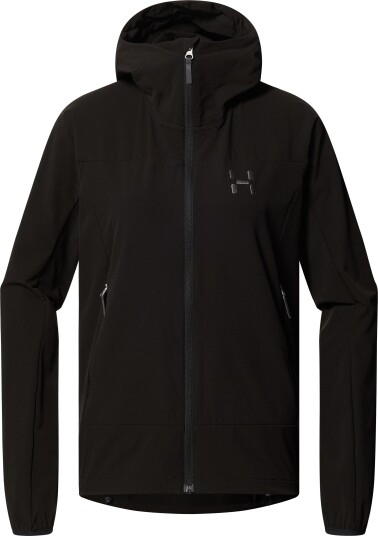 Haglöfs Women"s Rosson Softshell Hood True Black XS Haglöfs Women"s Rosson Softshell Hood True Black XS