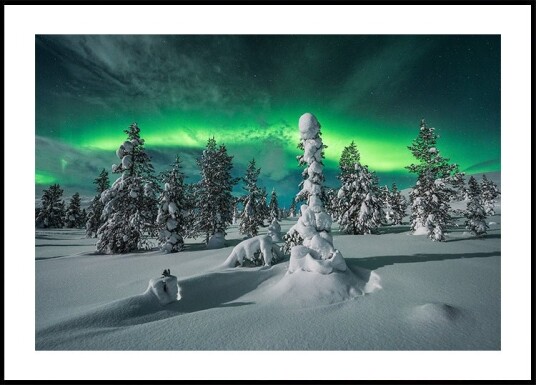polar night Poster Plakat / 40x50cm