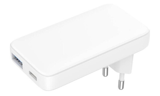 Carl 220V GaN Lader med 1xUSB-C og 1xUSB-A, 36W Mobillader Carl 220V GaN Lader med 1xUSB-C og 1xUSB-A, 36W Mobillader