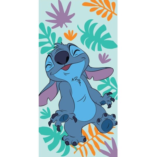Disney Lilo & Stitch Rolig Badhandduk Strandhandduk 70x140 cm